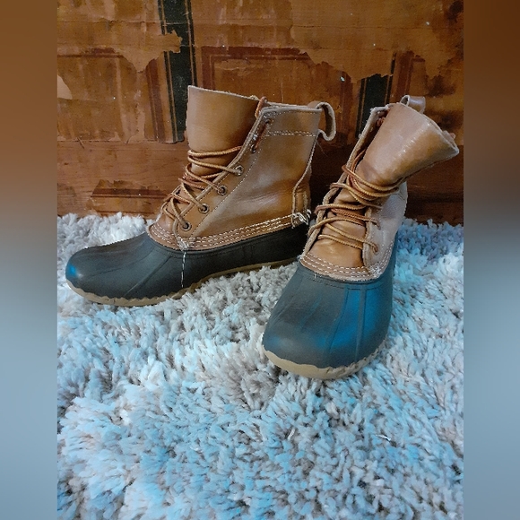 LL Bean Boots Vintage 7 M Duck Boot - Picture 2 of 10